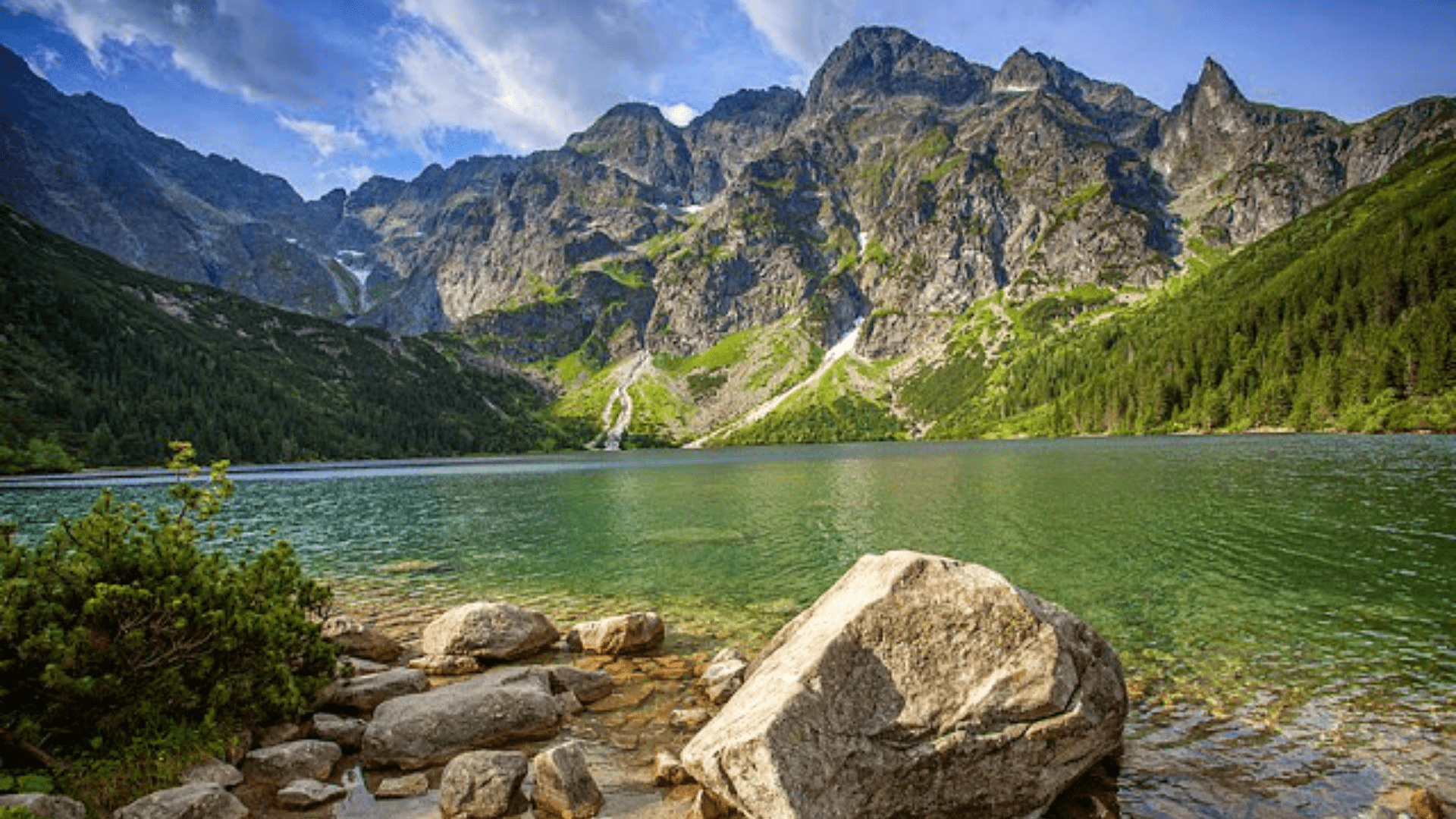 morskie oko klasycznym szlakiem